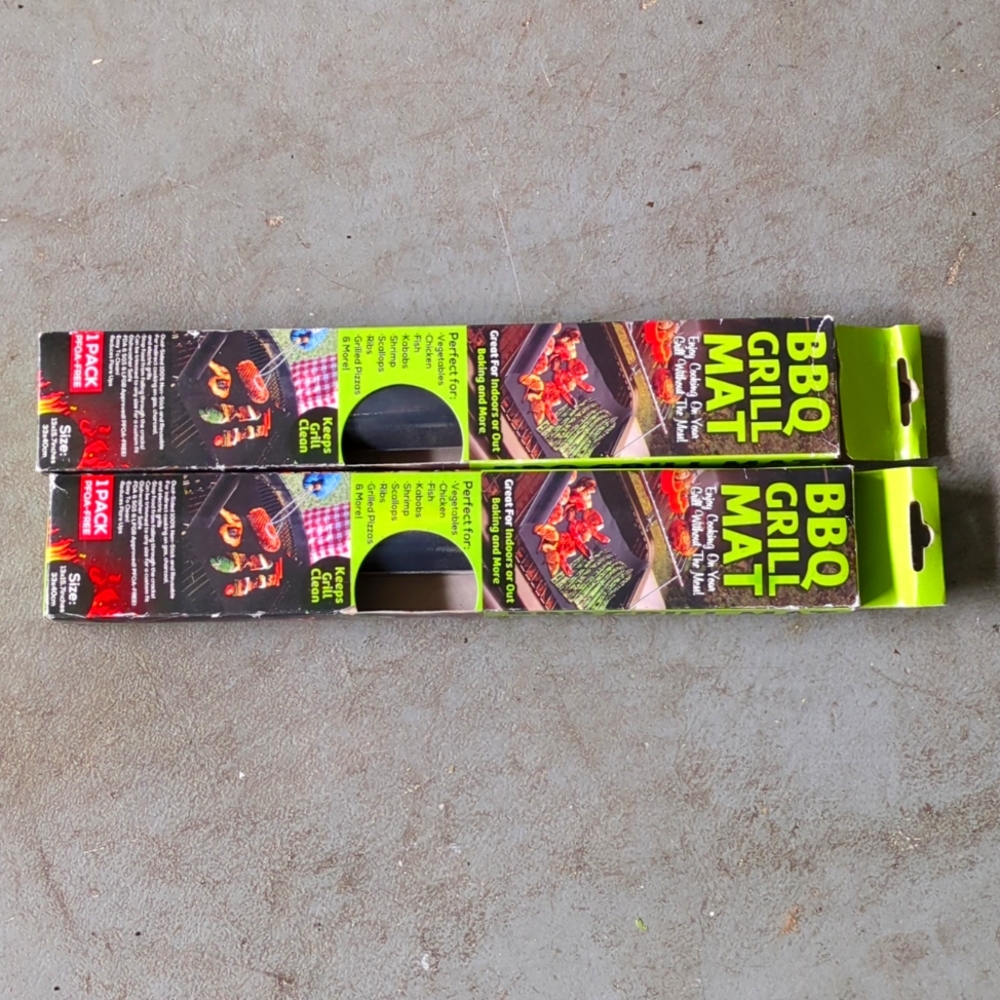Brand new BBQ grill mats